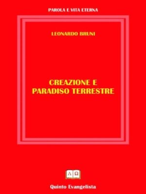 cover image of Creazione e Paradiso Terrestre